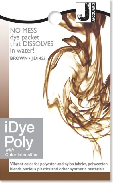Idye Synthetic Fabric Dye Brown 14 Gram Pack