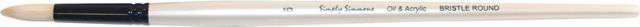 SIMPLY SIMMONS BRISTLE BRUSH ROUND 6