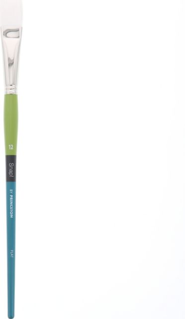 SNAP WHITE TAKLON FLAT 12 LONG HANDLE