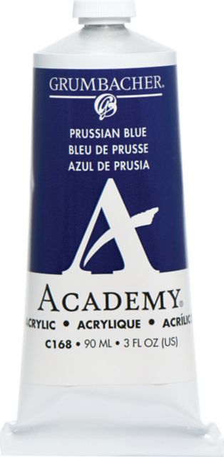ACADEMY ACRYLIC 90ML PRUSSIAN BLUE