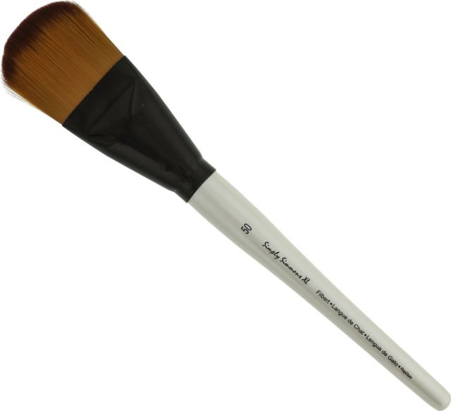 SIMPLY SIMMONS XL BRUSH SOFT SYNTHETIC FILBERT 50