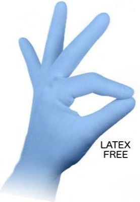 Nitrile Gloves Latex Free 100 ct Large