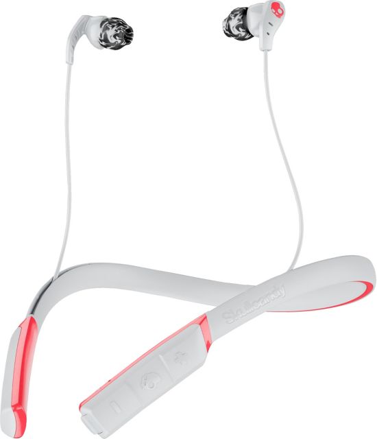 Skullcandy Method Wireless In-Ear Earbuds Gray/ Red - ONLINE ONLY