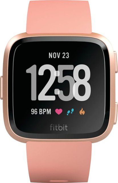 Fitbit - Versa - Peach/Rose Gold - ONLINE ONLY