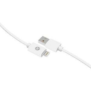 iEssentials 10ft Braided USB Apple Lightning Cable White