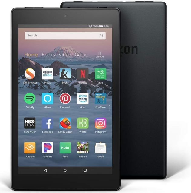 AMAZON FIRE HD 8 TAB 16GB BLK