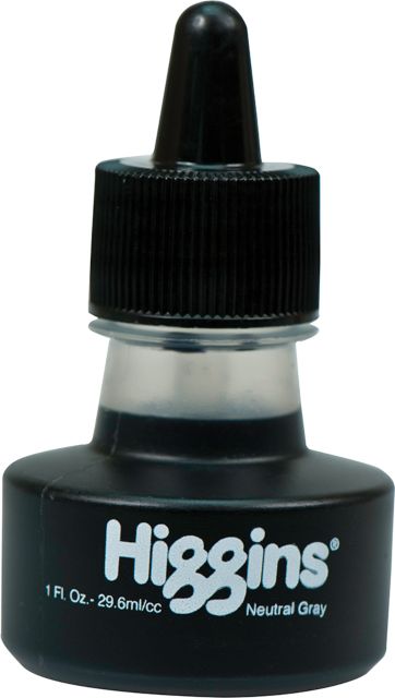 HIGGINS INK NEUTRAL GRAY WATERPROOF 1 OZ