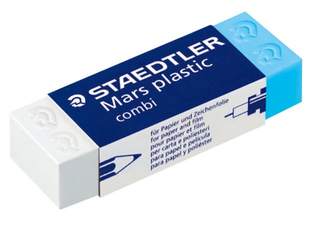MARS PLASTIC COMBI ERASR 20/BX