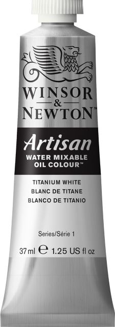 ARTISAN WATER MIXABLE OIL  37ML TITANIUM WHITE