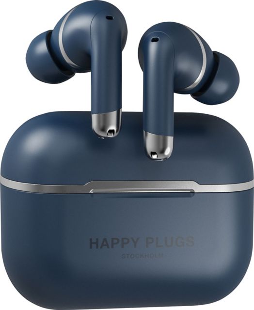 Happy Plugs Air 1 ANC True Wireless Earbuds, Blue - ONLINE ONLY
