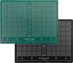 CUTTING MAT BLACK/GREEN 9X12