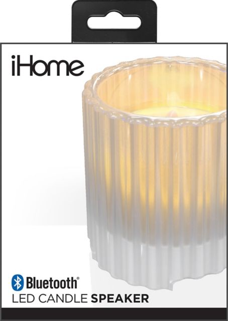 iHome Portable Bluetooth LED Candle Speaker,