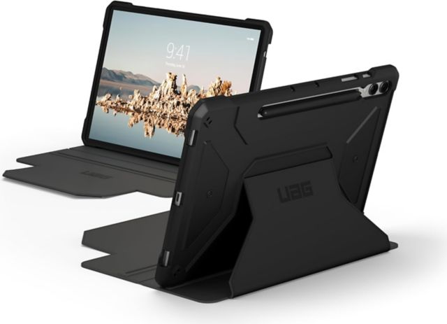 UAG Metropolis SE Series Galaxy Tab S9 Plus 12.4'' Folio Case - Black