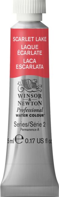 Professional Watercolor 5mL Scarlet Lake