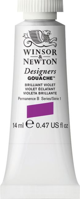 Designer Gouache 14mL Brilliant Violet