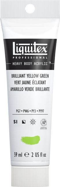 Heavy Body Acrylic 2oz Brilliant Yellow Green