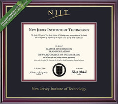New Jersey Institute of Technology 11'' x 14'' Windsor Diploma Frame