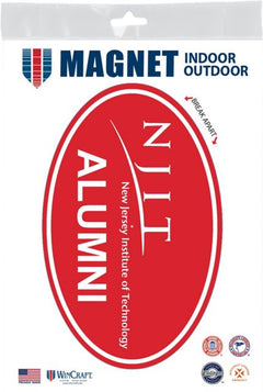 New Jersey Institute of Technology Alumni 3.5 x 5.5 Oval Magnet