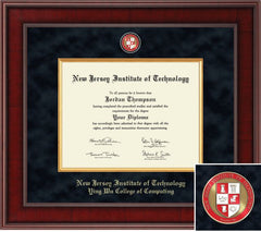 Church Hill Classics Presidential Diploma Frame. Ying Wu College of Computing - ONLINE ONLY