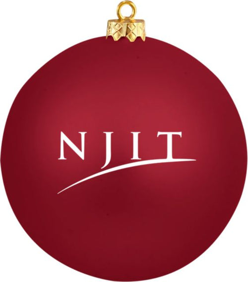 New Jersey Institute of Technology Shatterproof Round Ornament