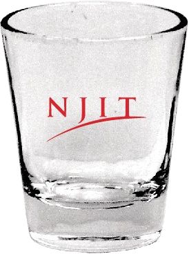 New Jersey Institute of Technology 1.5 oz. Collector's Glass