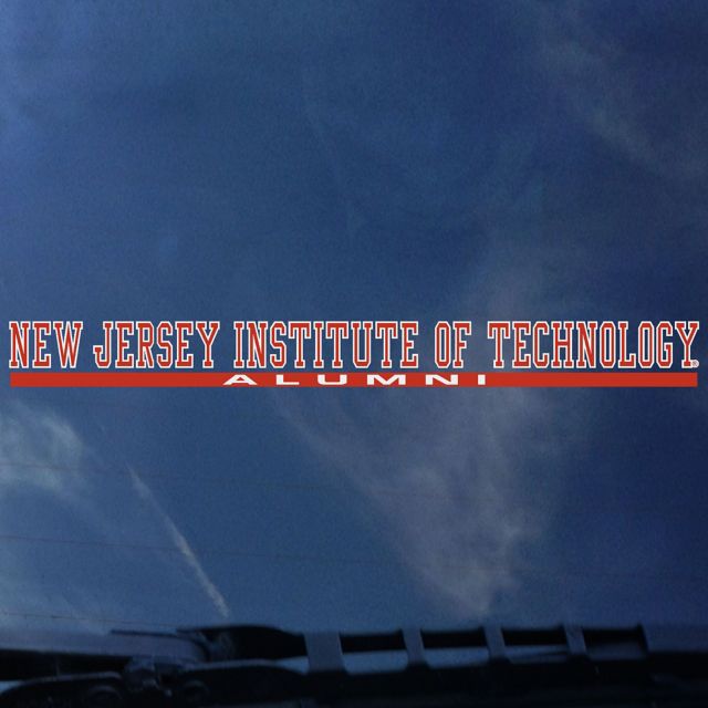 New Jersey Institute of Technology Alumni Strip Decal