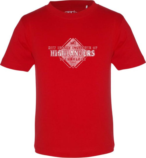New Jersey Institute of Technology Toddler's Highlanders Short Sleeve T-Shirt