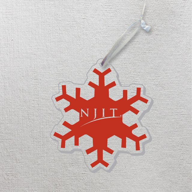 New Jersey Institute of Technology 3 x 4 Ornament