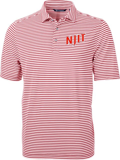 New Jersey Institute of Technology Striped Eco Polo