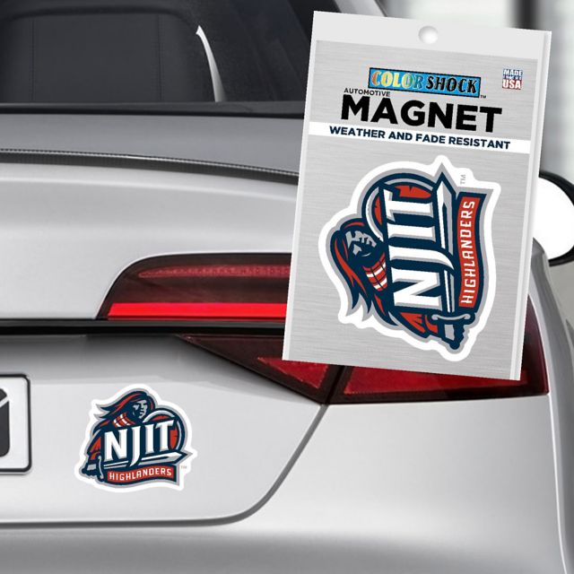 New Jersey Institute of Technology Highlanders 4 x 4 Magnet
