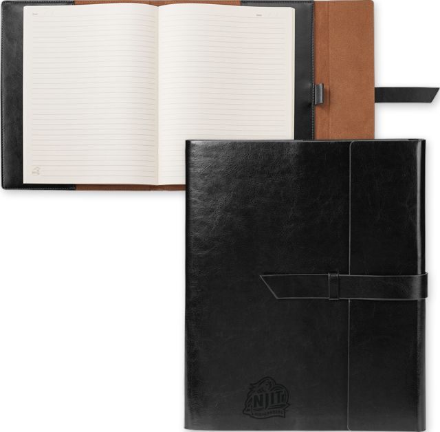 NJIT Fabrizio Portfolio w/Loop Closure NJIT Highlanders Mascot Mark Engraved - ONLINE ONLY