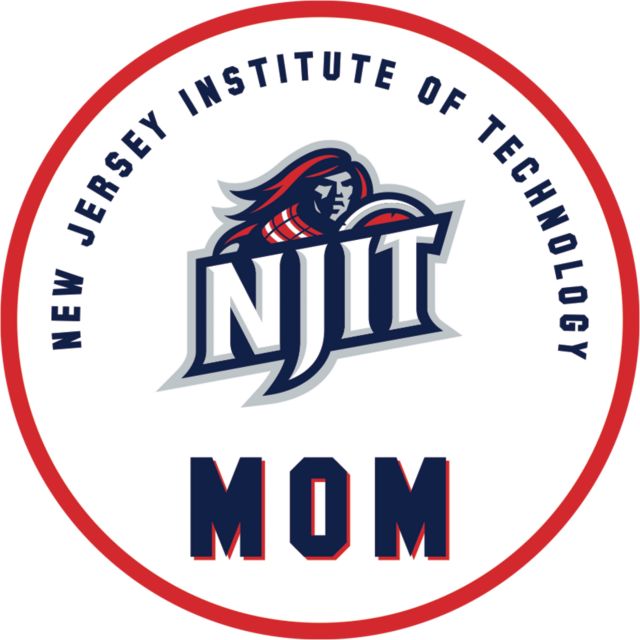 NJIT Medium Decal NJIT MOM Circular Decal - ONLINE ONLY