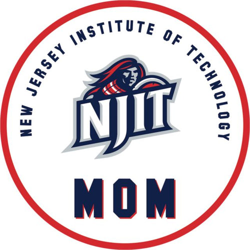 NJIT Medium Decal NJIT MOM Circular Decal - ONLINE ONLY
