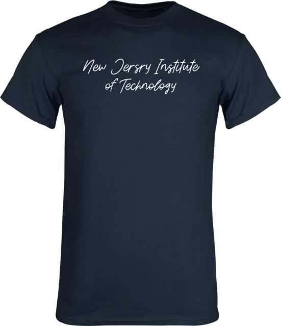 NJIT T Shirt New Jersey Institute of Technology Script - ONLINE ONLY