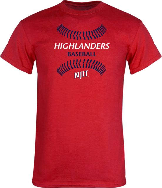 NJIT T Shirt Baseball Seams Design - ONLINE ONLY