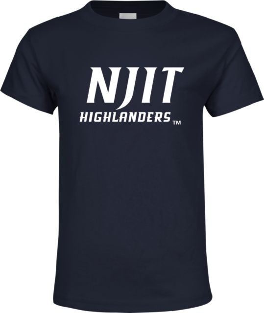 NJIT Youth T Shirt Stacked Wordmark - ONLINE ONLY