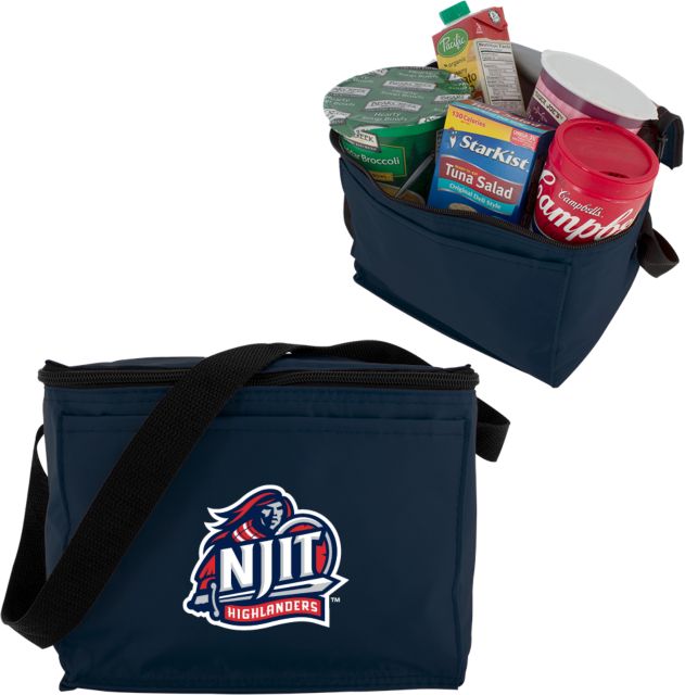 NJIT Six Pack Cooler NJIT Highlanders Mascot Mark - ONLINE ONLY