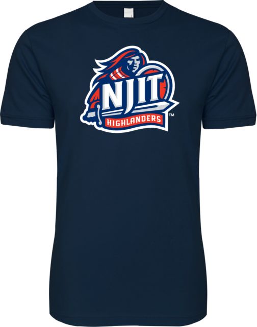 NJIT Next Level SoftStyle T Shirt Official Logo - ONLINE ONLY