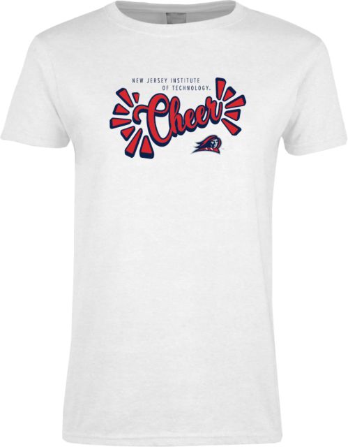 NJIT Womens Short Sleeve Tee New Jersey Institute Cheer - ONLINE ONLY