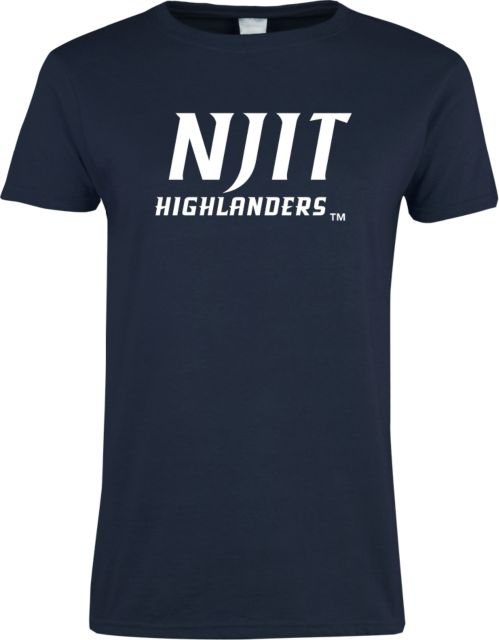 NJIT Ladies T Shirt Stacked Wordmark - ONLINE ONLY