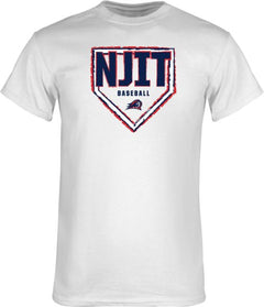 NJIT T Shirt NJIT Baseball Base w Mascot - ONLINE ONLY