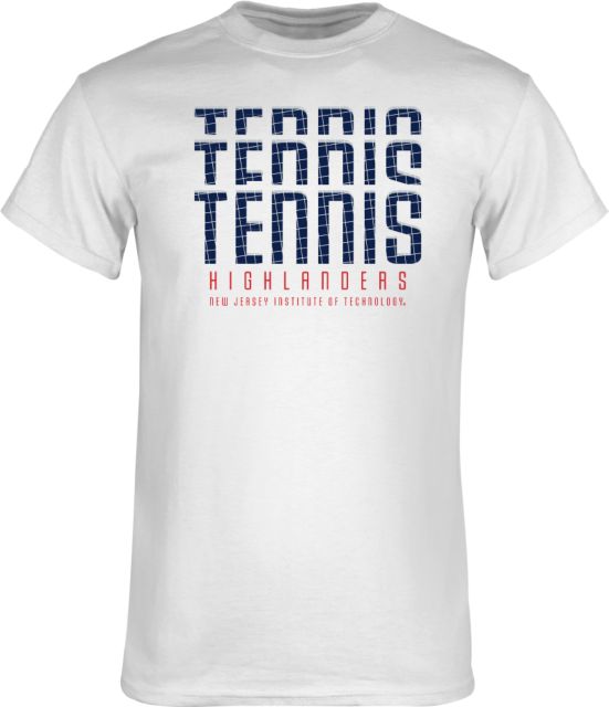 NJIT T Shirt Highlanders Tennis Repeat - ONLINE ONLY