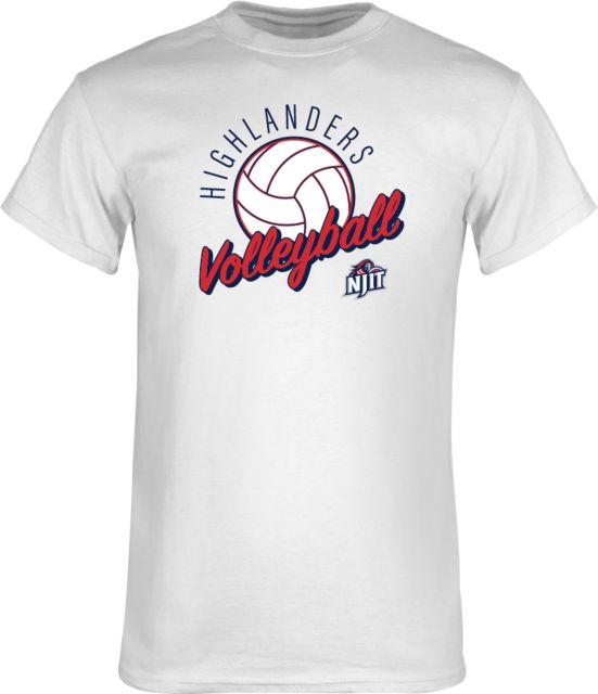 NJIT T Shirt Highlanders Volleyball Script - ONLINE ONLY