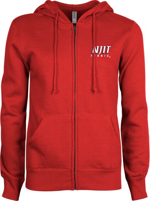 NJIT ENZA Womens Fleece Full Zip Hoodie NJIT Tennis - ONLINE ONLY
