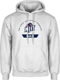 NJIT Fleece Hoodie NJIT Arched - Dad - ONLINE ONLY