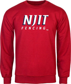 NJIT Fleece Crew NJIT Fencing - ONLINE ONLY