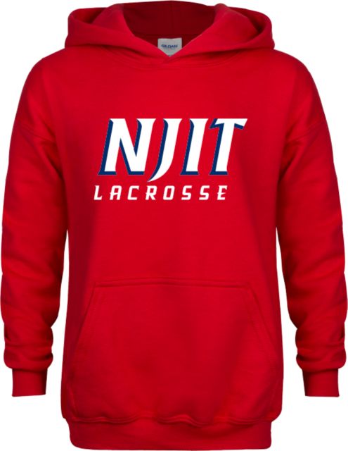 NJIT Youth Fleece Hoodie Lacrosse - ONLINE ONLY