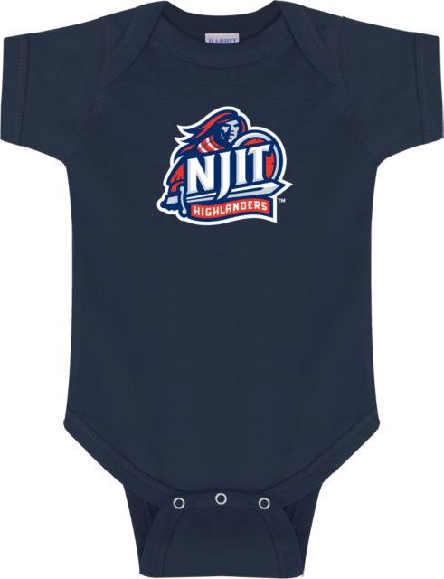 NJIT Infant Bodysuit Official Logo - ONLINE ONLY