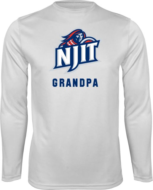 NJIT Performance Longsleeve Shirt Grandpa - ONLINE ONLY