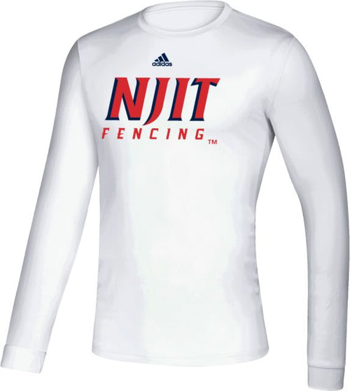NJIT Adidas Creator Performance Long Sleeve Tee Adidas - NJIT Fencing - ONLINE ONLY